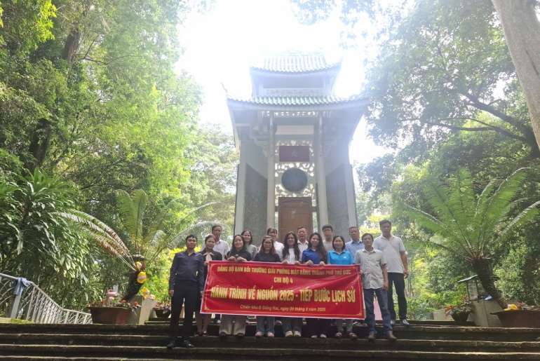 Hành Trình Về Nguồn Cùng Đảng Bộ Ban BTGP Mặt Bằng Thành Phố Thủ Đức