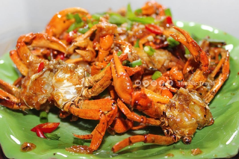 Chù ụ rang me – Hương vị đậm đà của vùng biển Trà Vinh