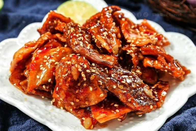 Mực Rim Me – Dai Thơm, Chua Ngọt, Cay Nồng